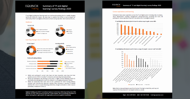 Download our 'IT and digital learning survey 2020' infographic of findings