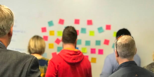 Dot voting at the Certified Scrum Meetup November 2019