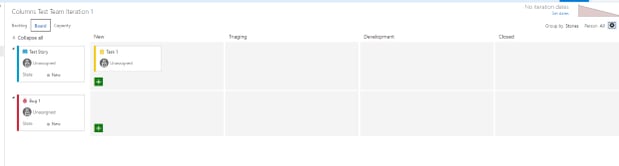 Hiding VSTS sprint board columns