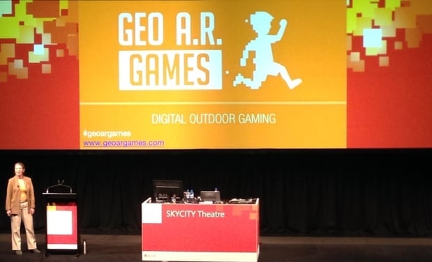 Presentation from Geo A.R Games at Microsoft Ignite Auckland New-Zealand