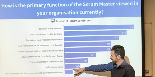 How is the primary function of he Scrum Master viewed in your organisation currently?