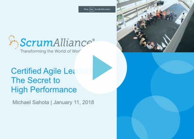 'The secret to high performance' webinar with Michael Sahota 'The secret to high performance' webinar with Michael Sahota