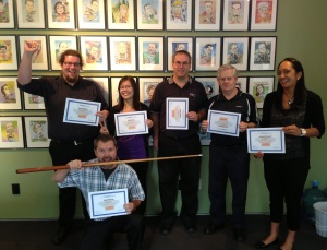The Equinox IT team members who became Certified ScrumMasters