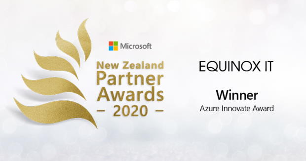 Equinox IT wins 'Azure Innovate Award' at Microsoft NZ Partner Awards